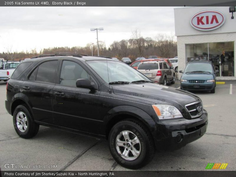 Ebony Black / Beige 2005 Kia Sorento LX 4WD
