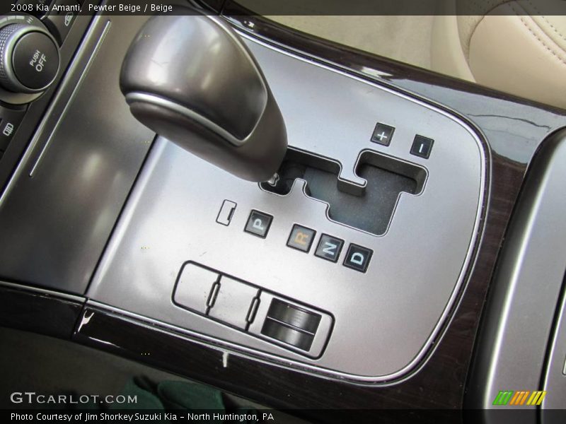 Pewter Beige / Beige 2008 Kia Amanti