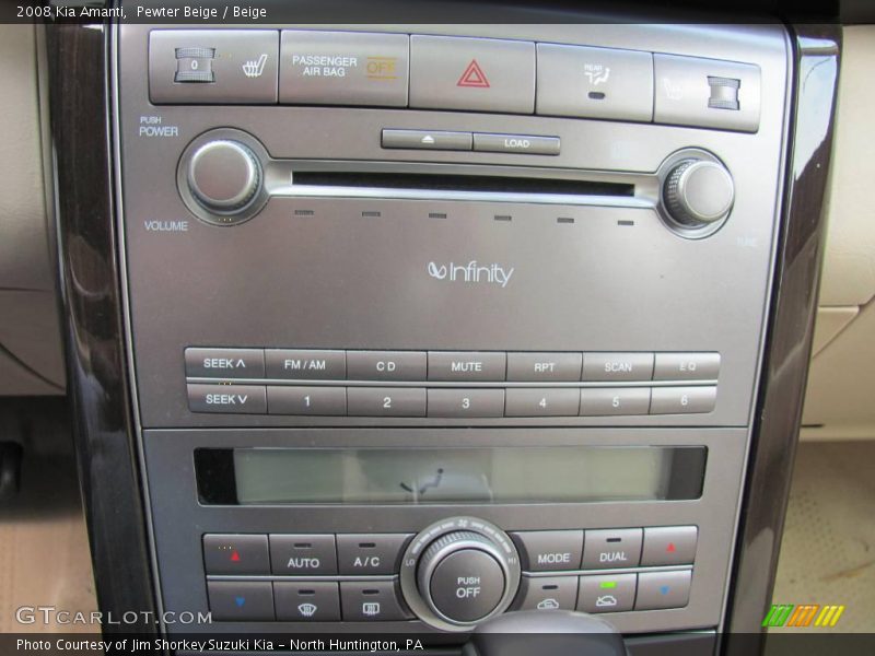 Pewter Beige / Beige 2008 Kia Amanti