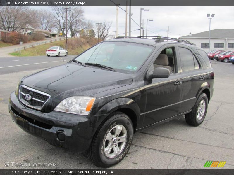Ebony Black / Beige 2005 Kia Sorento LX 4WD