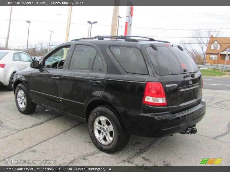 Ebony Black / Beige 2005 Kia Sorento LX 4WD