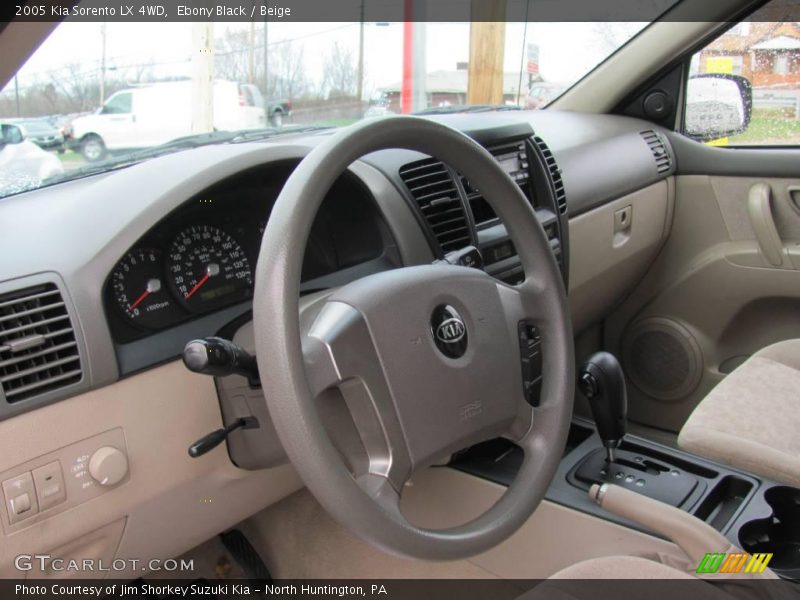 Ebony Black / Beige 2005 Kia Sorento LX 4WD