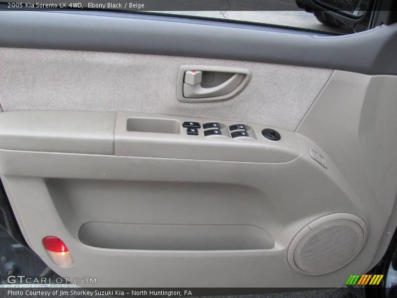 Ebony Black / Beige 2005 Kia Sorento LX 4WD