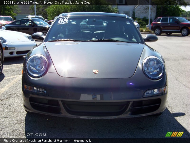 Meteor Grey Metallic / Stone Grey 2008 Porsche 911 Targa 4