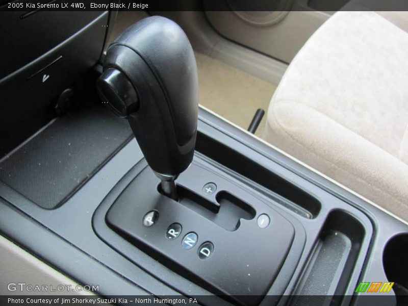 Ebony Black / Beige 2005 Kia Sorento LX 4WD