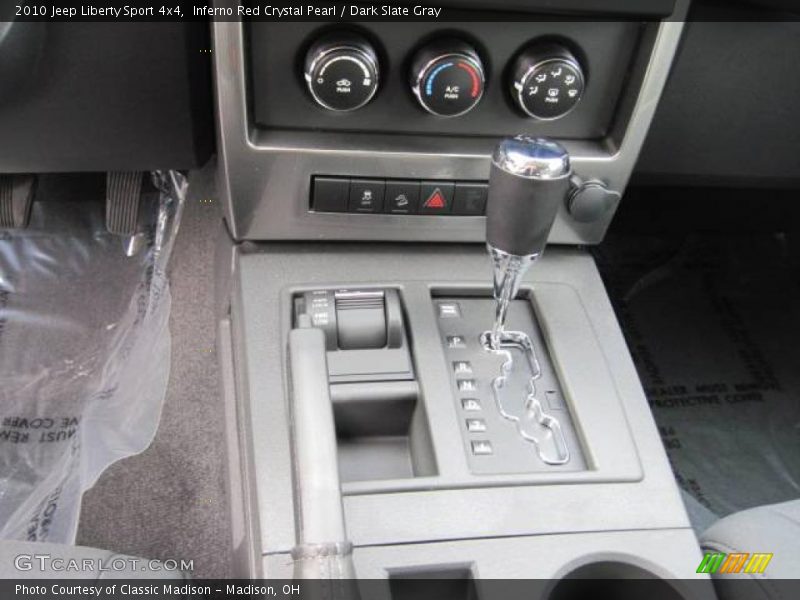 Inferno Red Crystal Pearl / Dark Slate Gray 2010 Jeep Liberty Sport 4x4
