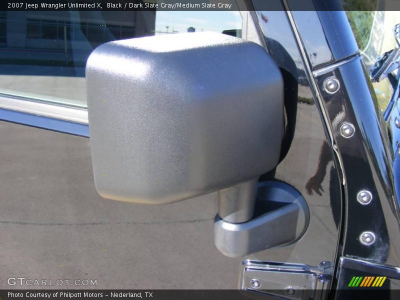 Black / Dark Slate Gray/Medium Slate Gray 2007 Jeep Wrangler Unlimited X