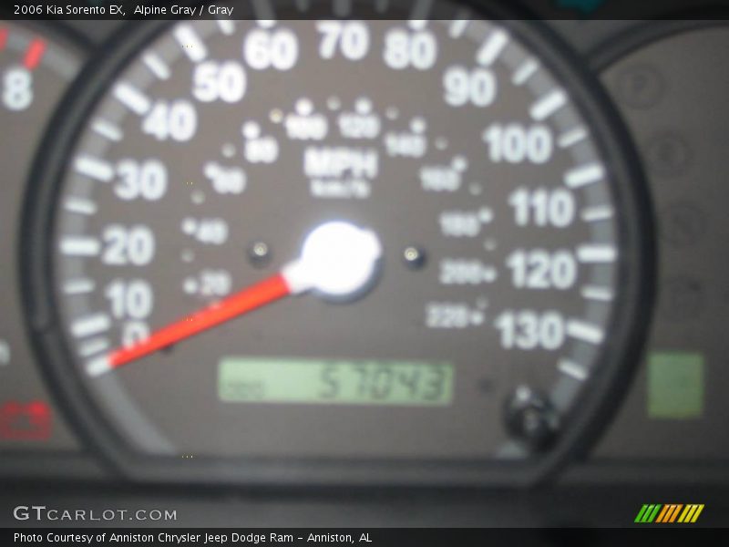 Alpine Gray / Gray 2006 Kia Sorento EX