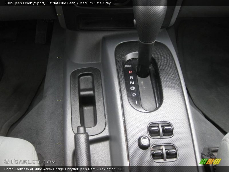 Patriot Blue Pearl / Medium Slate Gray 2005 Jeep Liberty Sport