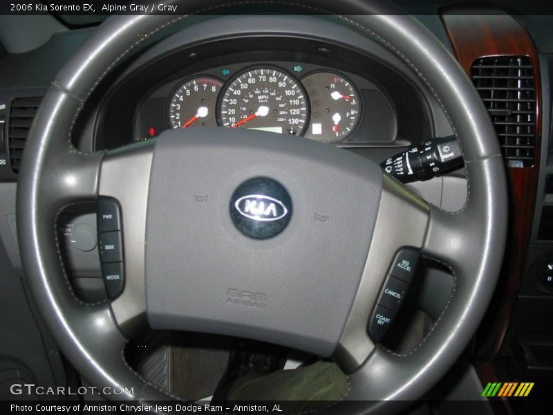 Alpine Gray / Gray 2006 Kia Sorento EX