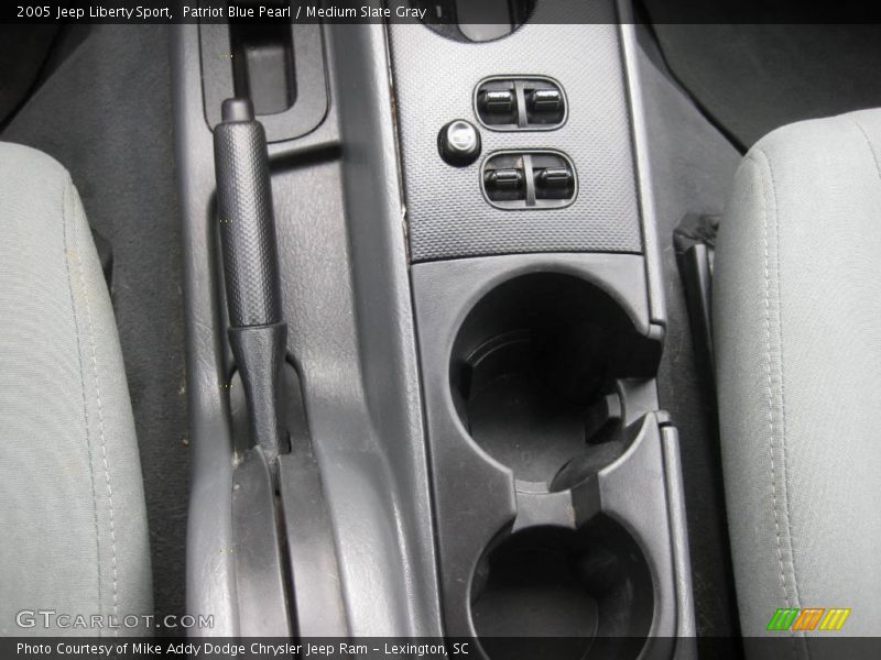 Patriot Blue Pearl / Medium Slate Gray 2005 Jeep Liberty Sport