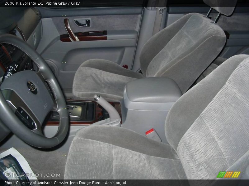 Alpine Gray / Gray 2006 Kia Sorento EX