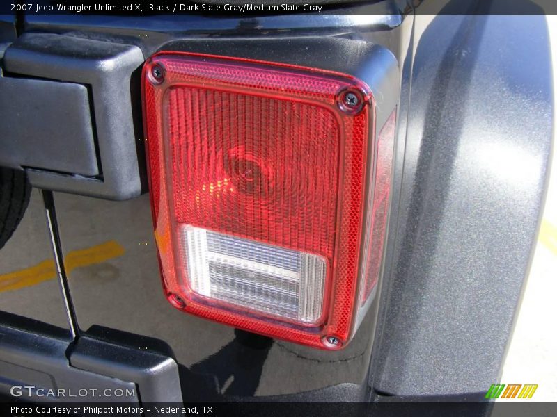 Black / Dark Slate Gray/Medium Slate Gray 2007 Jeep Wrangler Unlimited X
