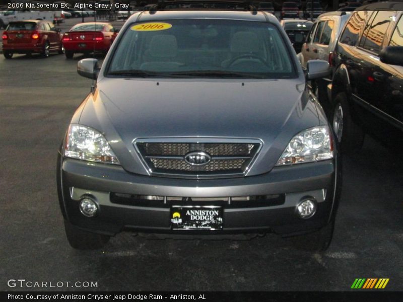 Alpine Gray / Gray 2006 Kia Sorento EX