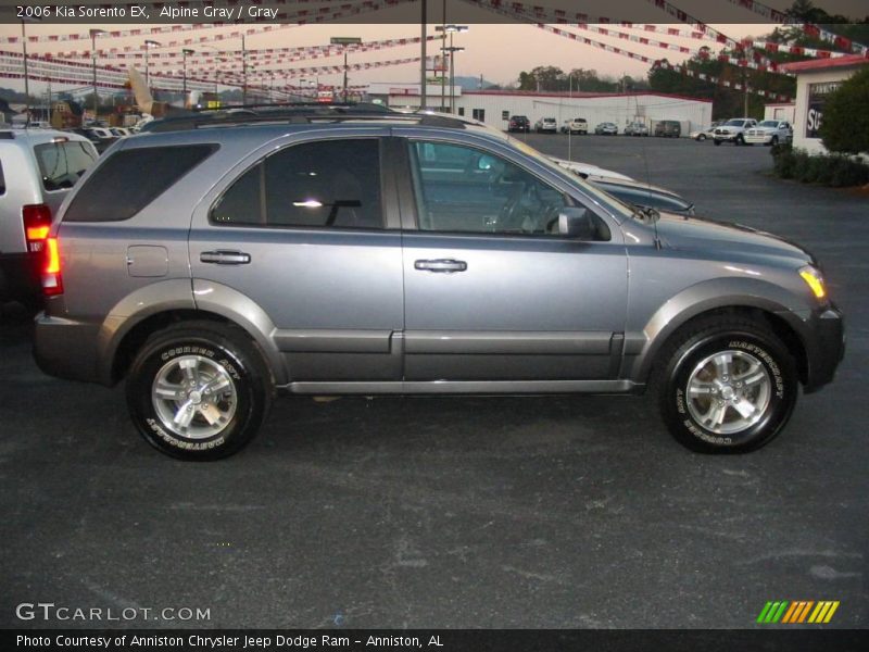 Alpine Gray / Gray 2006 Kia Sorento EX