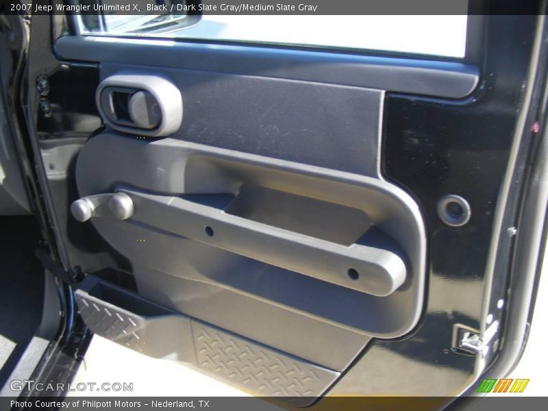 Black / Dark Slate Gray/Medium Slate Gray 2007 Jeep Wrangler Unlimited X