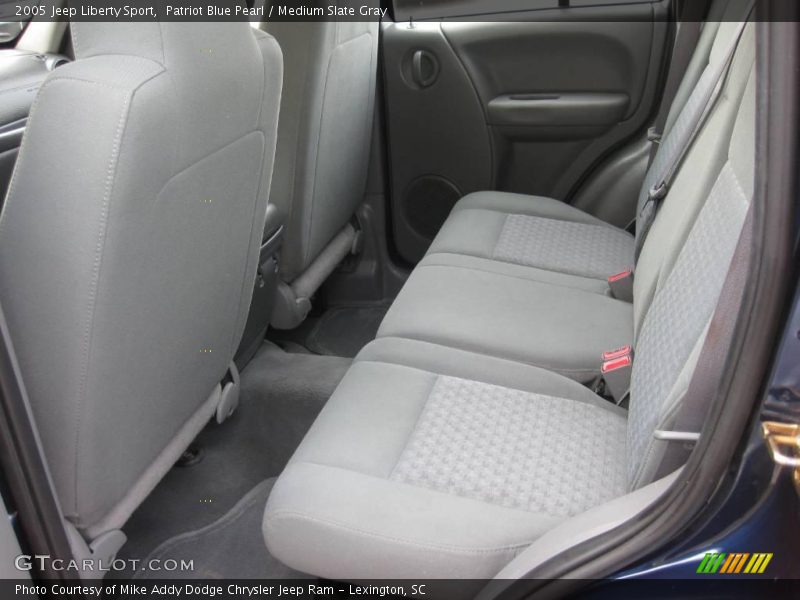 Patriot Blue Pearl / Medium Slate Gray 2005 Jeep Liberty Sport