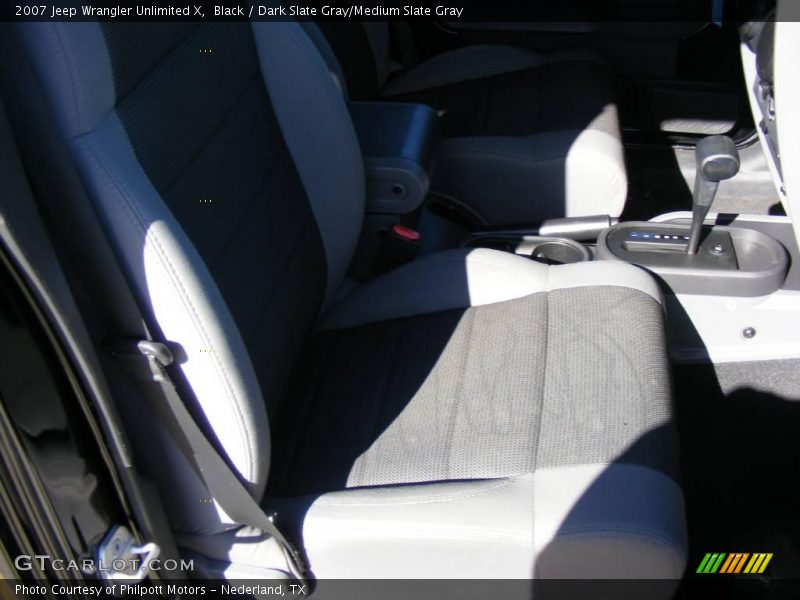 Black / Dark Slate Gray/Medium Slate Gray 2007 Jeep Wrangler Unlimited X
