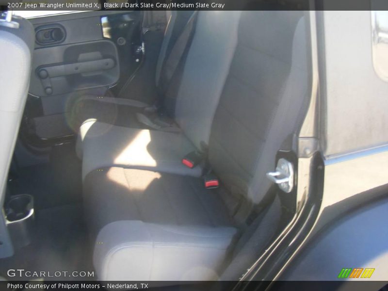 Black / Dark Slate Gray/Medium Slate Gray 2007 Jeep Wrangler Unlimited X