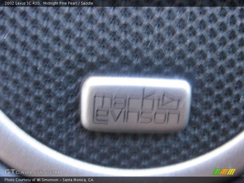 Midnight Pine Pearl / Saddle 2002 Lexus SC 430