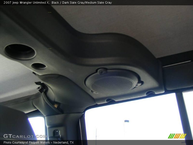 Black / Dark Slate Gray/Medium Slate Gray 2007 Jeep Wrangler Unlimited X