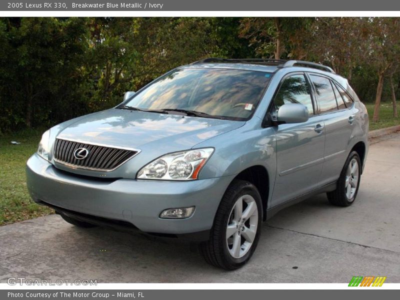 Breakwater Blue Metallic / Ivory 2005 Lexus RX 330