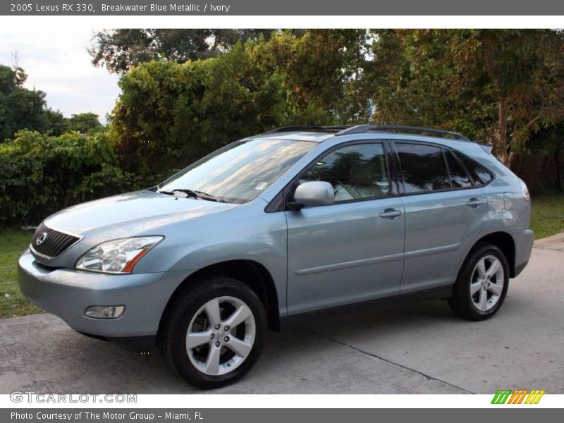 Breakwater Blue Metallic / Ivory 2005 Lexus RX 330