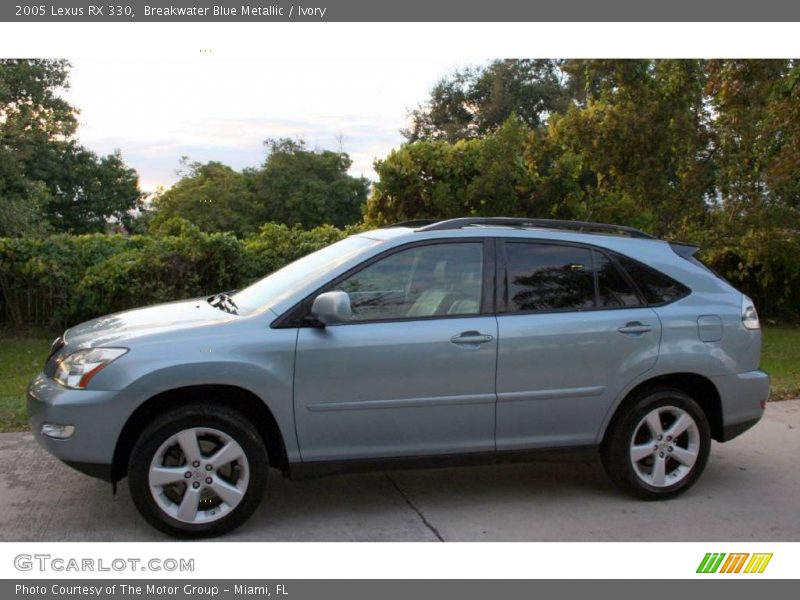 Breakwater Blue Metallic / Ivory 2005 Lexus RX 330