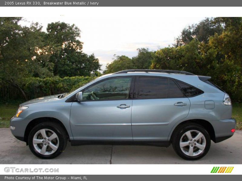 Breakwater Blue Metallic / Ivory 2005 Lexus RX 330