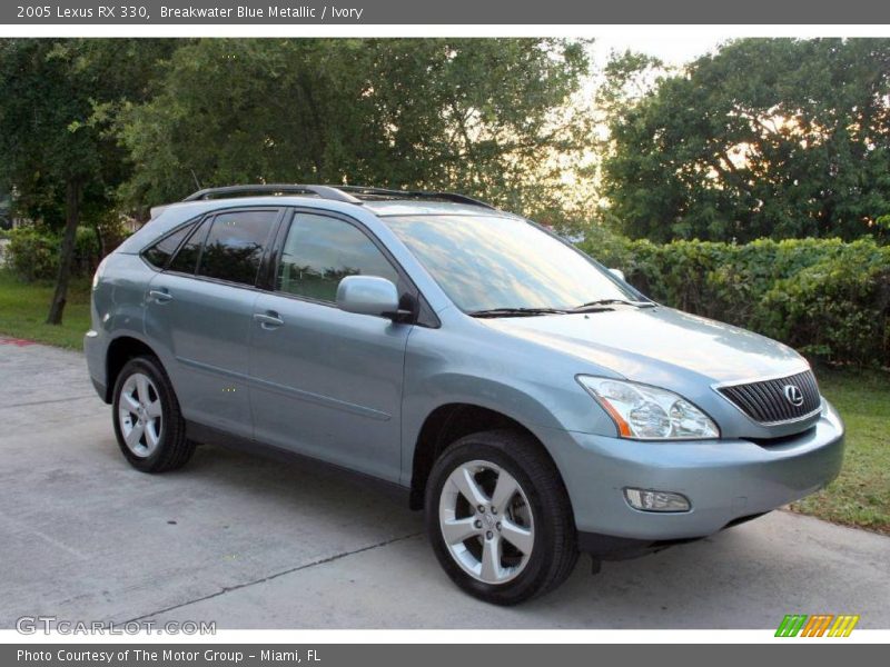 Breakwater Blue Metallic / Ivory 2005 Lexus RX 330