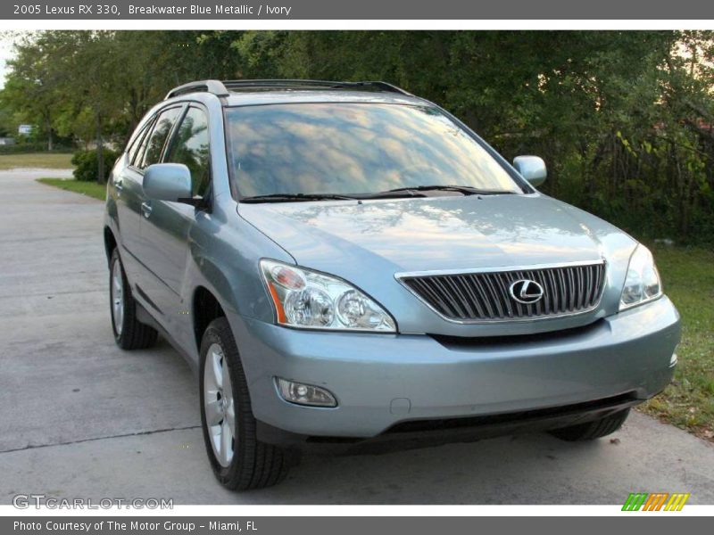 Breakwater Blue Metallic / Ivory 2005 Lexus RX 330