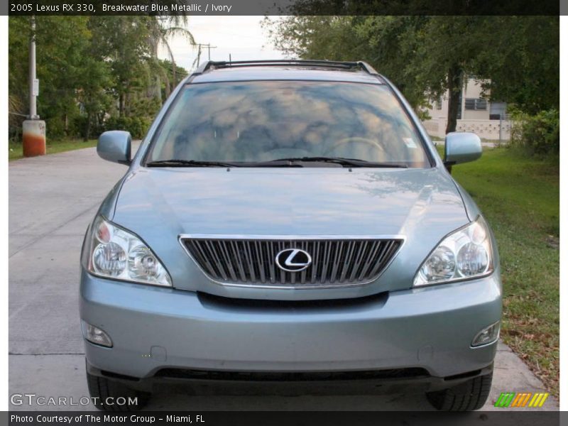Breakwater Blue Metallic / Ivory 2005 Lexus RX 330