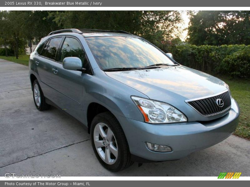 Breakwater Blue Metallic / Ivory 2005 Lexus RX 330