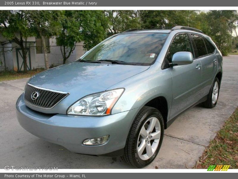 Breakwater Blue Metallic / Ivory 2005 Lexus RX 330