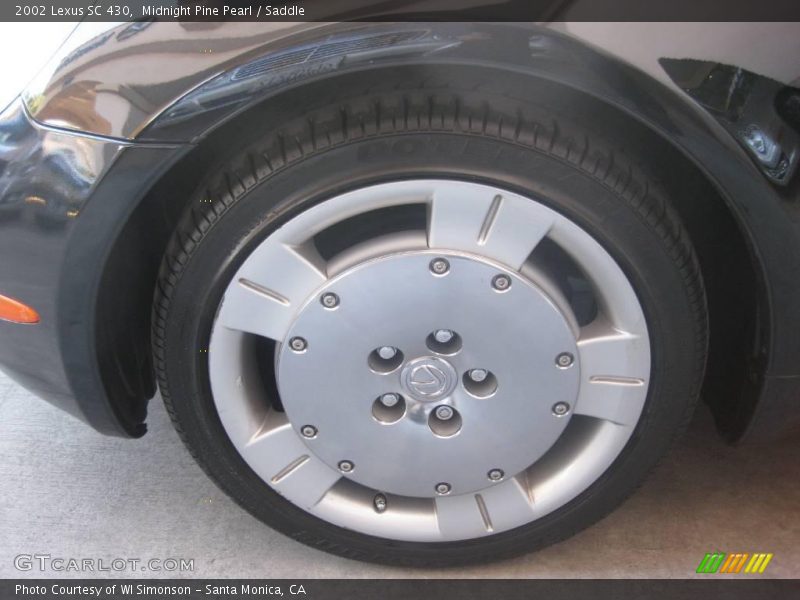 Midnight Pine Pearl / Saddle 2002 Lexus SC 430
