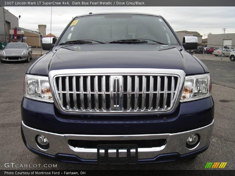 Dark Blue Pearl Metallic / Dove Grey/Black 2007 Lincoln Mark LT SuperCrew 4x4