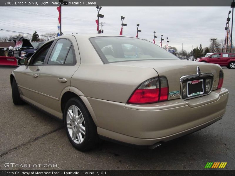 Light French Silk Metallic / Camel 2005 Lincoln LS V8