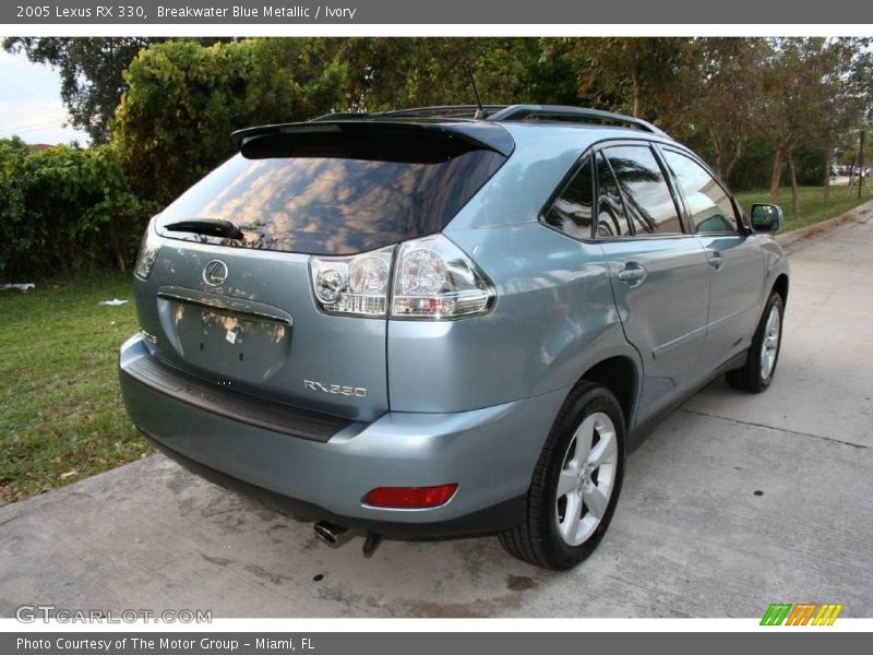 Breakwater Blue Metallic / Ivory 2005 Lexus RX 330