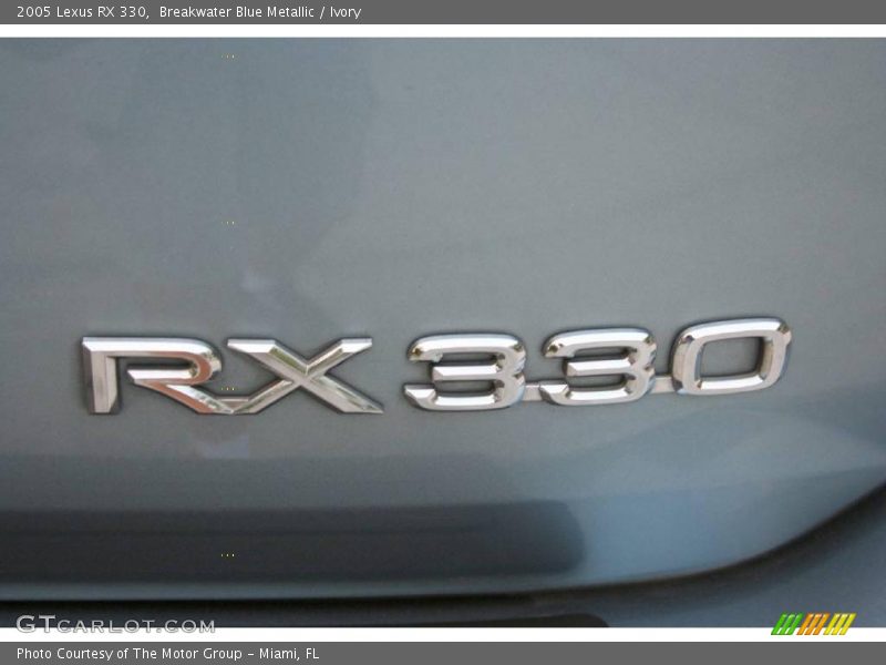 Breakwater Blue Metallic / Ivory 2005 Lexus RX 330