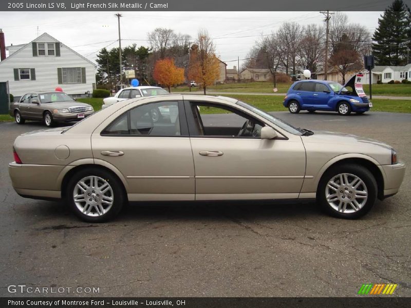 Light French Silk Metallic / Camel 2005 Lincoln LS V8