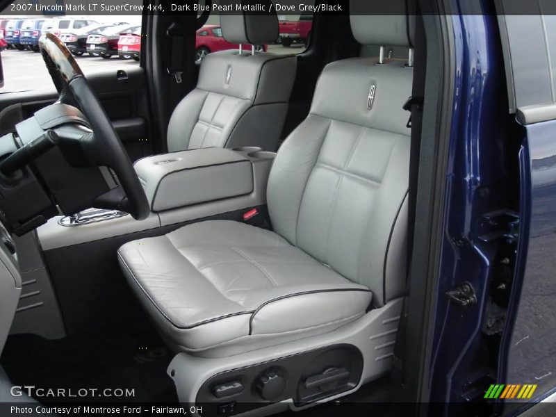 Dark Blue Pearl Metallic / Dove Grey/Black 2007 Lincoln Mark LT SuperCrew 4x4