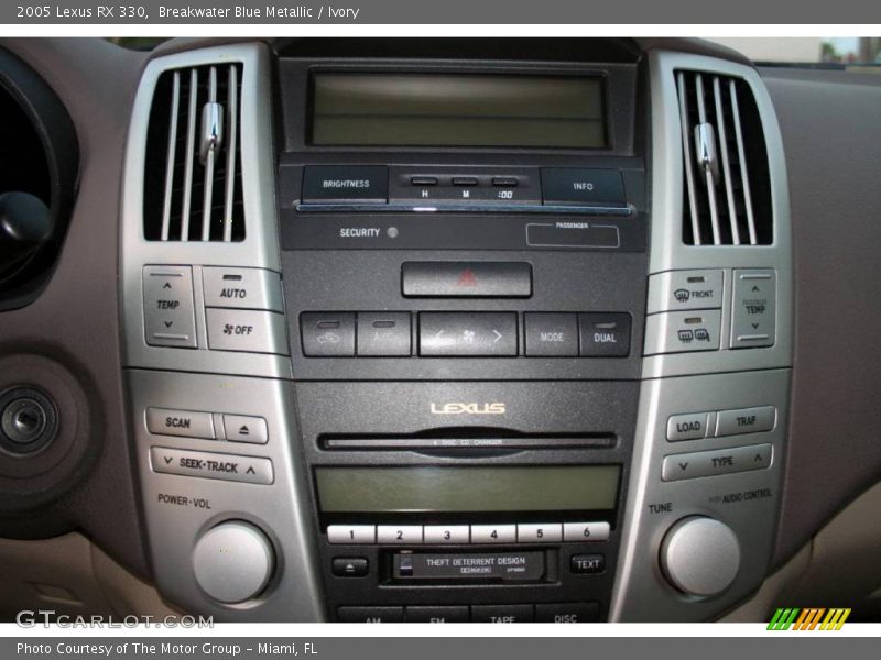 Breakwater Blue Metallic / Ivory 2005 Lexus RX 330