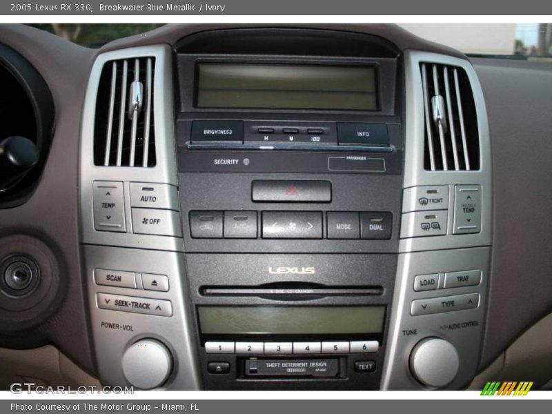 Breakwater Blue Metallic / Ivory 2005 Lexus RX 330