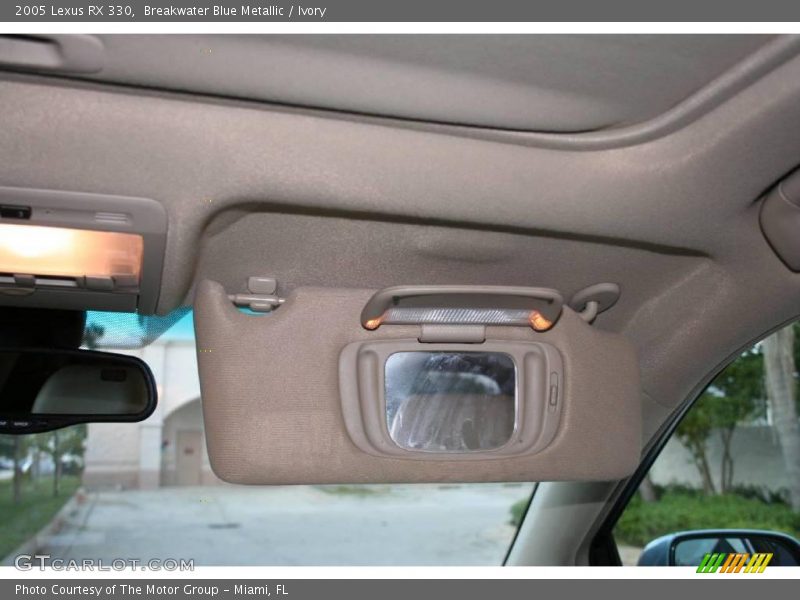 Breakwater Blue Metallic / Ivory 2005 Lexus RX 330