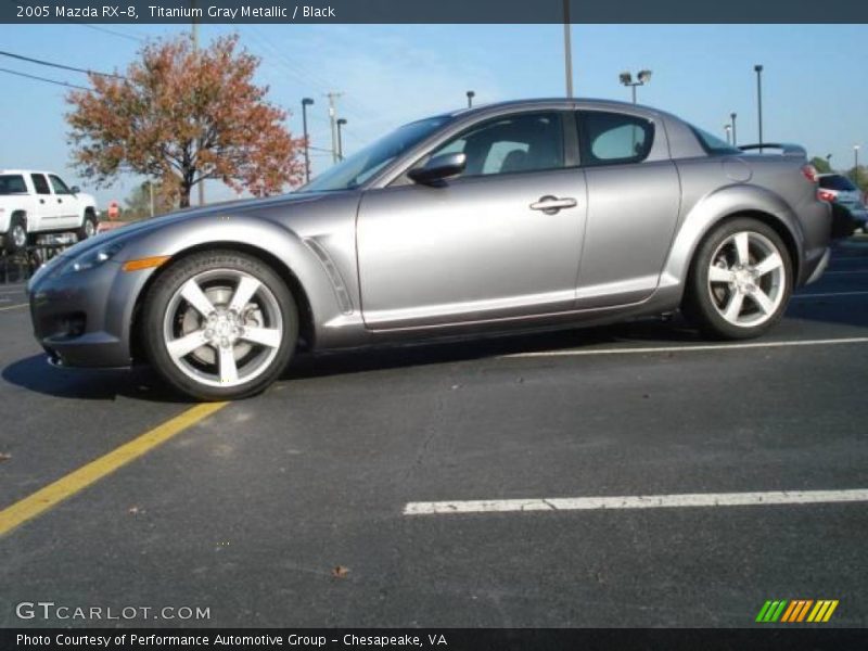 Titanium Gray Metallic / Black 2005 Mazda RX-8