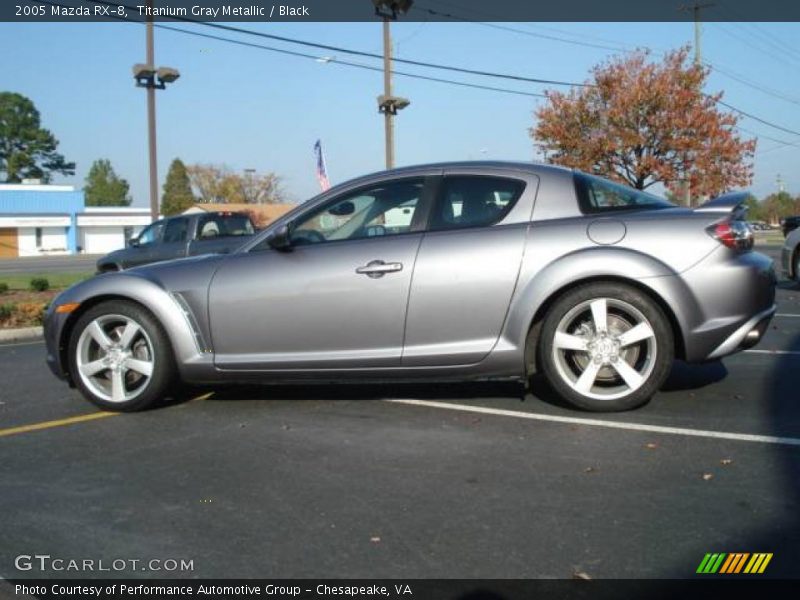 Titanium Gray Metallic / Black 2005 Mazda RX-8