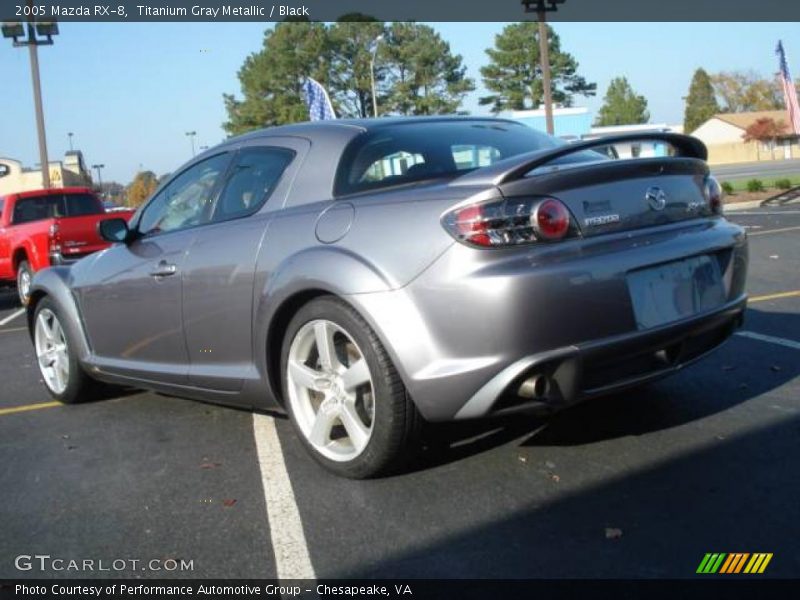 Titanium Gray Metallic / Black 2005 Mazda RX-8