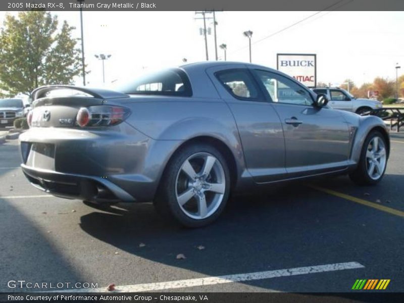 Titanium Gray Metallic / Black 2005 Mazda RX-8