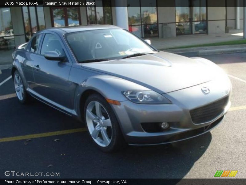 Titanium Gray Metallic / Black 2005 Mazda RX-8