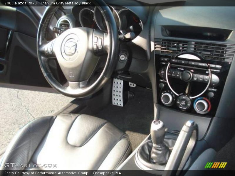 Titanium Gray Metallic / Black 2005 Mazda RX-8